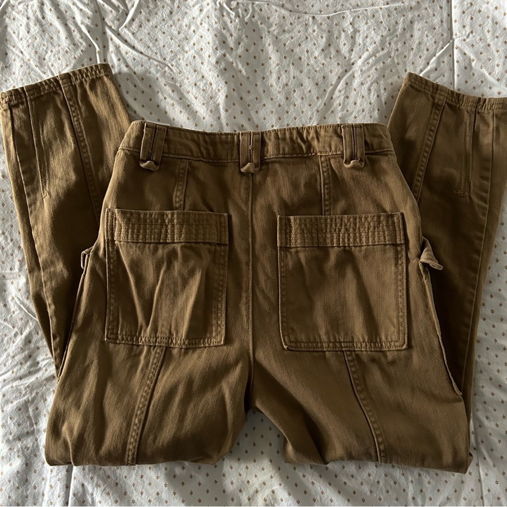 Banana Republic Women’s Cropped Utility Pant Size 0 - Picture 2 of 6